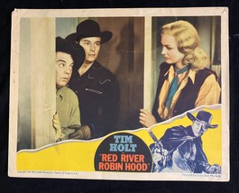 Red River Robin Hood 11&quot;x14&quot; Lobby Card 1942 Tim Holt - £38.55 GBP
