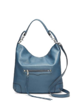 Nwt Rebecca Minkoff Blue Leather Hobo Bag $328 - £162.38 GBP