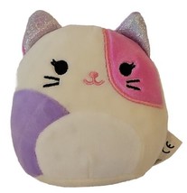 Squishmallows Calico Cat Plush Canadian Mystery Capsule Pink Purple Kitty 2019 - £30.06 GBP