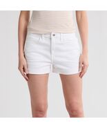 Rag &amp; Bone Dylan Denim Mid Rise Shorts, White, Size 31 Waist (10/12), NWT - $124.73 CAD