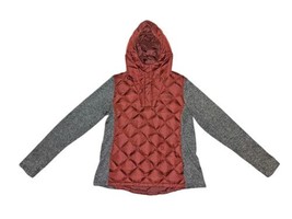 The North Face Women&#39;s XL Harway Hybrid Pullover Hoodie 550 Down Quilted... - $61.75