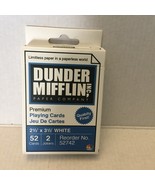 NEW The Office Dunder Mifflin Playing Cards - $181.35 MXN