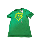 NWT New Oregon Ducks Baseball Logo Apple Green Medium T-Shirt - £23.32 GBP