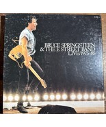 BRUCE SPRINGSTEEN &amp; E STREET BAND LIVE 1975-85 BOX SET BOOKLET VINYL LP ... - $29.99