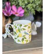 Bone China Mug- Lemons &amp; Blue Tits - $34.99 CAD