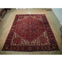 10x13 Authentic Hand Knotted Semi-Antique Wool Rug Red B-73156 * - £2,334.17 GBP