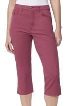 Gloria Vanderbilt Amanda Ladies Size 10, Classic Fit Capri Pants, Purple - £14.14 GBP