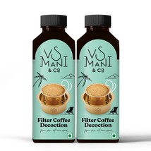 Instant Filter Coffee Decoction Arabica Roast Strong Aromatic, Pack of 2 x 220ml - £22.09 GBP