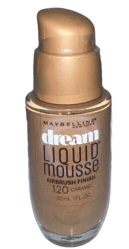 Maybelline Dream Satin Liquid Foundation + Hydrating Serum #120 Caramel See Pics - $17.30