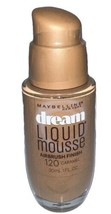 Maybelline Dream Satin Liquid Foundation + Hydrating Serum #120 Caramel See Pics - £13.82 GBP