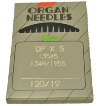 Organ Industrial Sewing Machine Needles 120/19 - $5.95