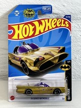 Golden Hot Wheels 2022 Batman, Tv Series Batmobile. #4/5 Golden - £3.52 GBP