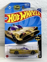 GOLDEN HOT WHEELS 2022 BATMAN, TV SERIES BATMOBILE. #4/5 GOLDEN - £3.53 GBP