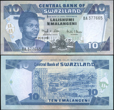 Swaziland. Banknote 10 emalangeni. 2006. Unc. Paper. Cat# P.29c - $3.45