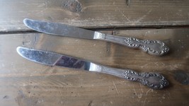 2 Vintage Silverplate Rogers 1959 Grand Elegance Hollow Handle Knife 8.5... - £6.54 GBP