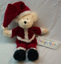 Boyds Uncle Bean&#39;s Huggle-Fluffs Mr. Santa Bear 10&quot; Plush Stuffed Toy New - £16.07 GBP