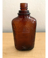 Vintage 1930s Frankfort Distillery 1 Pint Amber Whiskey Sunburst Embosse... - £12.49 GBP