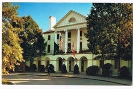Williamsburg Virginia Postcard Williamsburg Inn Colonial Advertising - $2.96