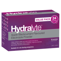 Hydralyte Electrolyte Powder 24 Sachets – Apple Blackcurrant - $97.83