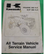 2003 2004 2006 Kawasaki PRAIRIE 360 KVF 4X4 Service Shop Manual 99924-12... - $1,107.19 MXN