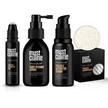 Mustculine Beard Growth Kit for Men - £57.69 GBP