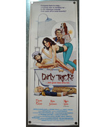 Dirty Tricks Original Insert Movie Poster 1981 14 x 36 - $18.59 CAD