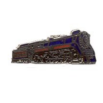 Canadian Pacific Locomotive Railroad Pin 1&quot; - £7.56 GBP