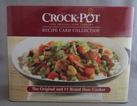 Crock Pot Decorative Tin and Recipe Card Collection - £3.19 GBP