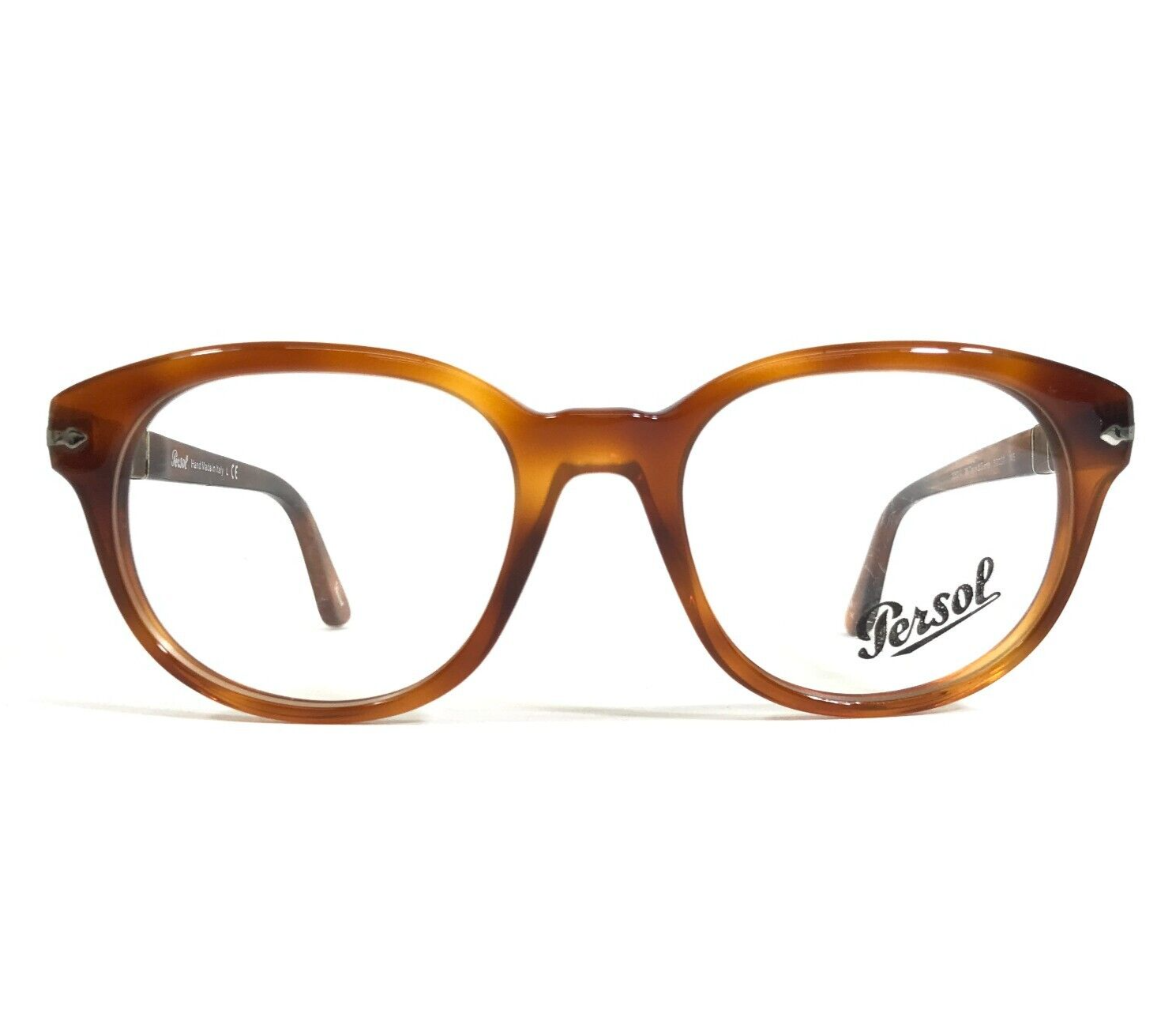 Persol Brille Rahmen 3052-V 96 Terra di Siena Brown Schildplatt 52-20-145 - $227.69