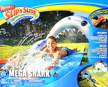 Instant Backyard Water Slide Summer Kids Lawn Fun Cool Off Shark Theme - £43.27 GBP