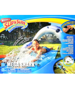 Instant Backyard Water Slide Summer Kids Lawn Fun Cool Off Shark Theme - $75.44 CAD