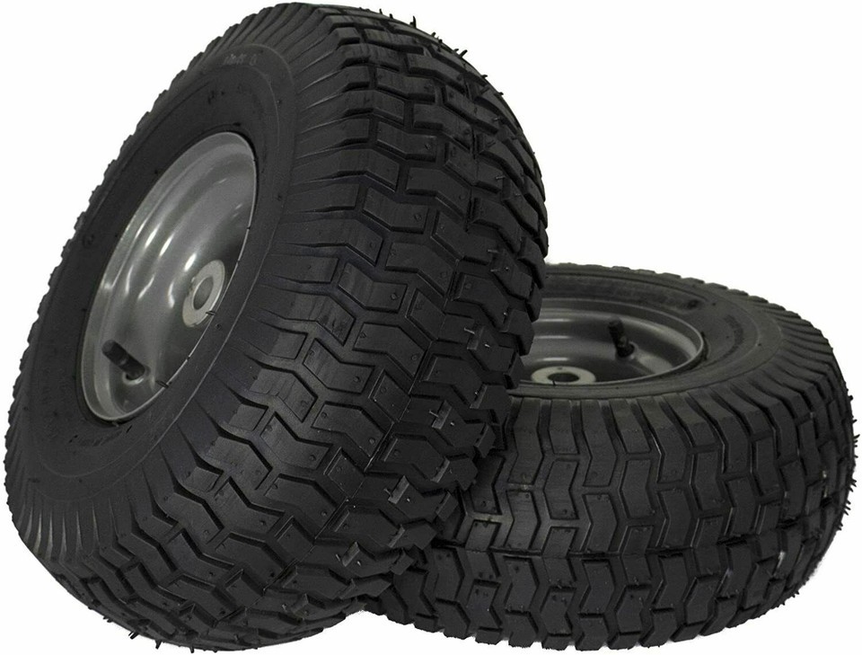 2 Front Wheel Tire Craftsman LT2000 LT3000 YT4500 CubCadet LTX1040 Snapp... - $129.65