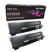 Compatible 83A CF283A 2-Pack Black Toner Cartridge for HP M125 M127 M225  - $28.99