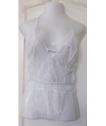 Inbloom by Jonquil  lace Romper With with blue trim size X-Large. Style ... - $30.49 CAD
