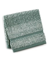 Hotel Collection Ultimate MicroCotton Mingled Stripe Fashion Wash Towel 12 X 12 - £10.52 GBP