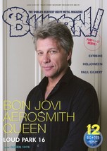Burrn! Dec 2016 Japanese Magazine Bon Jovi Aerosmith Queen Loud Park 16 - £21.25 GBP