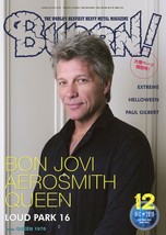 Burrn! Dec 2016 Japanese Magazine Bon Jovi Aerosmith Queen Loud Park 16 - $27.19