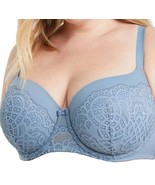 Auden Balconette Coverage ~ 48DD ~ BLUE ~ Push Up ~ Lightly Lined Underw... - $623.10 MXN