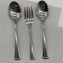Oneida Maestro-St. Leger Lot 3 Pieces: Salad Fork, Place Oval Soup Spoon... - $5.31