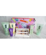Clinique 8 Pc Skincare Set Cleanser Shadows Pop Splash Lip DD+ Smart Scr... - £15.74 GBP