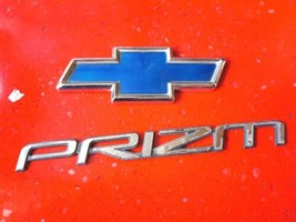 1998 2002 Chevrolet Chevy Geo Prizm emblem badge script OEM Genuine Orig... - £14.15 GBP