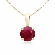 Authenticity Guarantee

ANGARA 6MM Round Ruby Solitaire Pendant Necklace for ... - £589.80 GBP