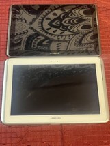 N8013ZW &amp; P5113TS Samsung Galaxy Tablets- FOR PARTS- UNESTED - $28.04