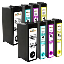 8Pk #150 Xl Ink Cartridges For Lexmark S315 S415 S515 Printers - £34.61 GBP
