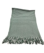 Vintage Ralph Lauren Home Collection Green White Gingham Throw Blanket F... - $1,636.88 MXN