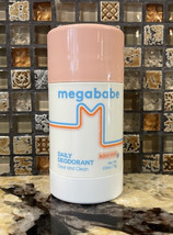 Megababe Rosy Pits Daily Deodorant Stick No Aluminum Clear and Clean 2.6 oz - £9.90 GBP