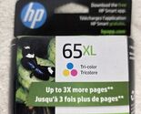HP 65XL N9K03AN Tri Color Ink Cartridge New HP 65 XL - Exp 9/23 - $18.80