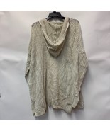 American Rag Juniors XXL Oatmeal Tan Knit Hooded Cardigan Sweater NWT BG18 - $29.39