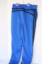 WEISSMAN COSTUMES Side Stripe Track Pants Royal Blue Size LC (14) Unisex - £11.81 GBP