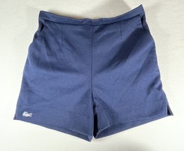 Haymaker Lacoste Vintage 60s 70s Rare Blue Preppy Tennis Shorts Womens S... - £29.54 GBP
